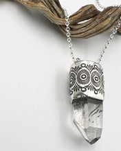 Starbrary Quartz Desert Flower Talisman Necklace