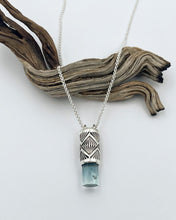Aquamarine Arroyo Talisman Necklace