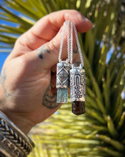 Aquamarine Arroyo Talisman Necklace