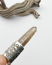 Namibia Quartz Desert Eye Talisman Necklace