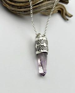 Vera Cruz Amethyst Ocotillo Talisman Necklace