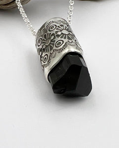 Black Tourmaline Talisman Necklace