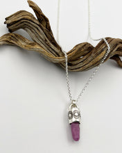 Natural Ruby Sun Talisman Necklace