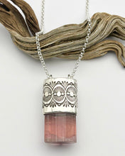Himalaya Pink Tourmaline Desert Ocotillo Talisman Necklace