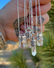 Danburite Snake Talisman Necklace