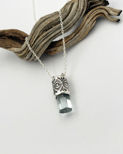Aquamarine Portal Talisman Necklace