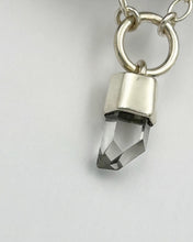 Tibetan Weirdo Quartz O Ring Talisman Necklace