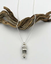 Tibetan Quartz Raincloud Talisman Necklace