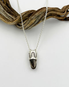Scapolite Snakey Talisman Necklace