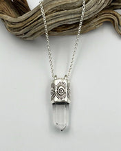 Singing Quartz Tumbleweed Talisman Necklace