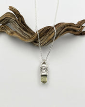 Yellow Apatite Eye Talisman Necklace