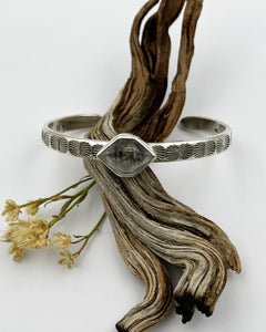 Tibetan Quartz Sagebrush Stacker Cuff M/L