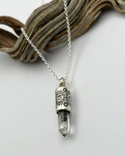 Tibetan Quartz Portal/Dot Talisman Necklace