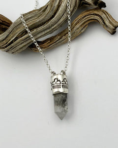 Tibet Quartz Raincloud Talisman Necklace