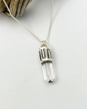 Danburite Snake Talisman Necklace