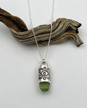 Peridot Eye Talisman Necklace