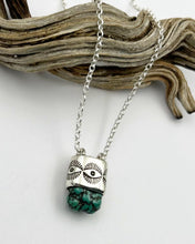 Fox Turquoise Nugget Eye Talisman Necklace