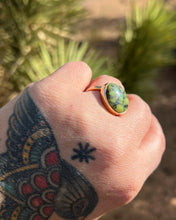 New Lander Variscite 14k Gold Ring 8.5/9