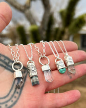 Tibetan Weirdo Quartz O Ring Talisman Necklace