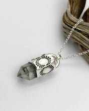 Tibet Quartz Sun Talisman Necklace