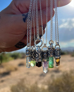 Dravite Sunny Vista O Ring Talisman Necklace