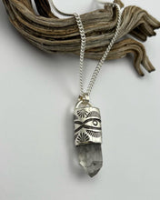 Tibetan Quartz Desert Eye Talisman Necklace *