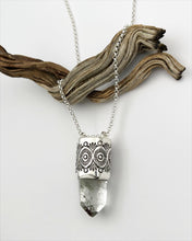 Chlorite Quartz Desert Flower Talisman Necklace