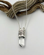 Singing Quartz Tumbleweed Talisman Necklace
