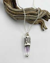 Guerrero Amethyst Sun/Orb Talisman Necklace
