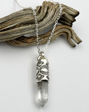 Tibet Quartz Eye/Fan Talisman Necklace