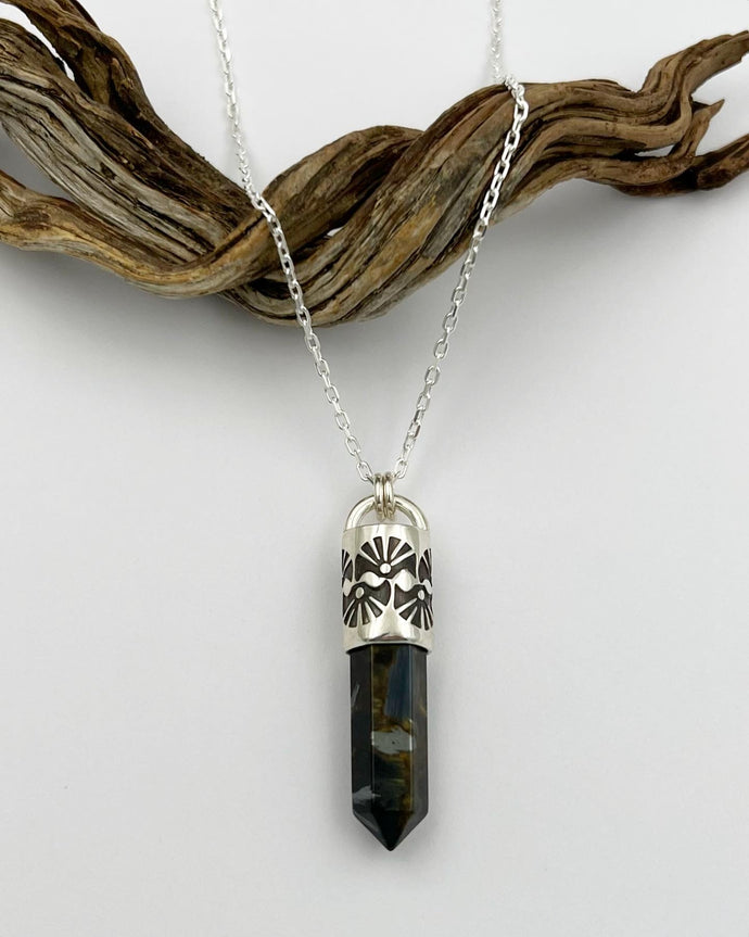 Pietersite Talisman Necklace
