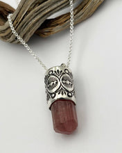 Pink Tourmaline Desert Ocotillo Talisman Necklace