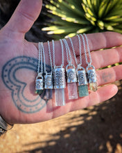 Zambian Aquamarine Eye Talisman Necklace