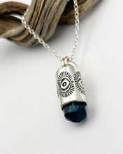 Blue Apatite Talisman Necklace