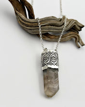 Enhydro Smoky Quartz Desert Portal Talisman Necklace
