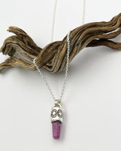 Natural Ruby Sun Talisman Necklace