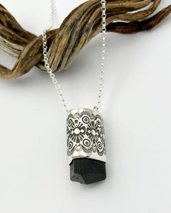Black Tourmaline Talisman Necklace