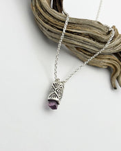 Purple Imperial Topaz Arroyo Talisman Necklace