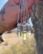 Peridot Mystic Eye Talisman Necklace