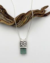 Zambian Aquamarine Arroyo Talisman Necklace
