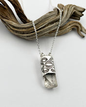 Champagne Topaz Eye/Fan Talisman Necklace