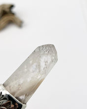 Amphibole Quartz (w/ black tourmaline) Talisman Necklace