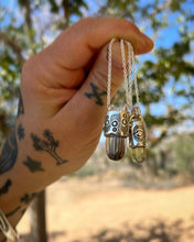 Yellow Apatite Eye Talisman Necklace