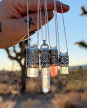 Zambian Aquamarine Arroyo Talisman Necklace