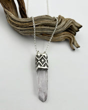 Lavender Kunzite Agave Talisman Necklace