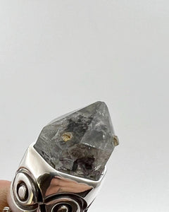 Tibet Quartz Eye Talisman Necklace