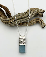Aquamarine Portal Talisman Necklace