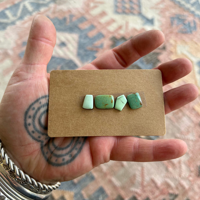 Old Stock Ajax Turquoise Cabochons