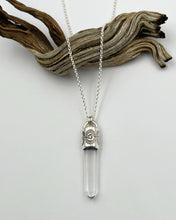 Singing Quartz Portal Talisman Necklace