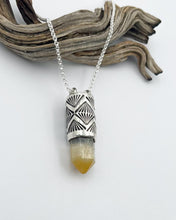 Mango Quartz Arroyo Talisman Necklace